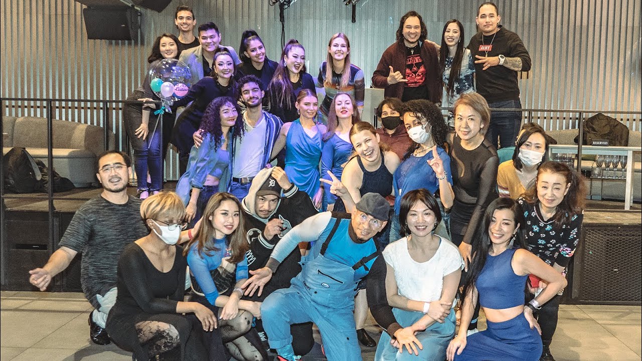 La Noche Latina New Year party 2023 at BAIA night club, Shibuya Tokyo