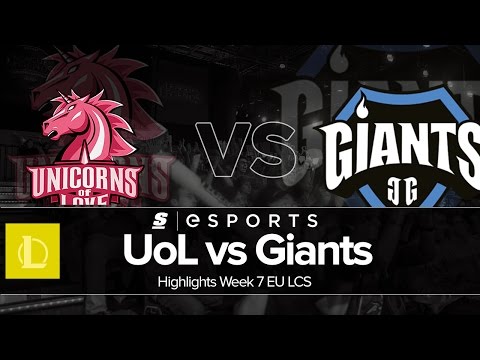 Highlights: UOL vs GIA (EU LCS Summer W7D1 Full Series)