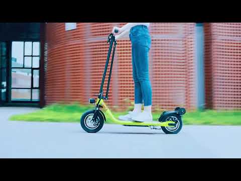 DAHON ES-2 trip downtown - folding electric scooter