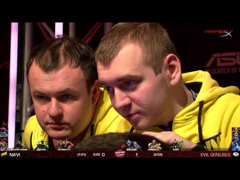 Na'Vi vs Evil Geniuses - Game 2 - ROG DreamLeague Major Finals