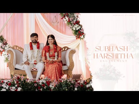 Subhash & Harshitha | Engagement Teaser 4K | Red Antz Studios