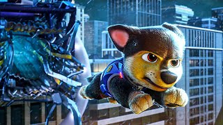 ALL the BEST Scenes with CHASE  Paw Patrol Movies 