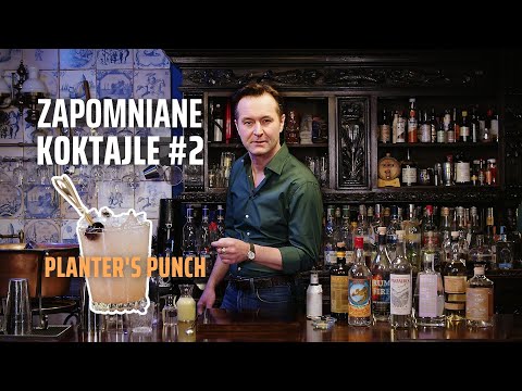 Zapomniane koktajle #2 | Jak zrobić najlepszy PLANTER'S PUNCH. Przepis na drinka z rumem | Mój Bar