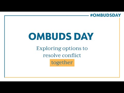 Ombuds Day Celebration Video 2021