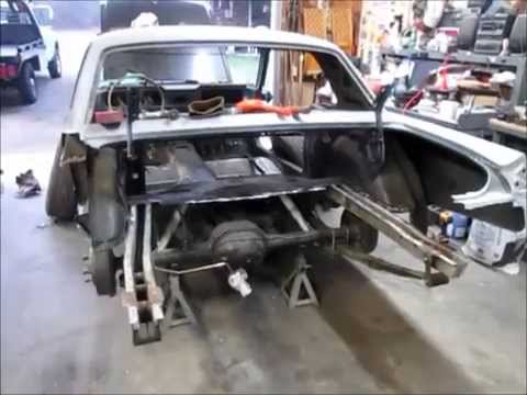 1965 Mustang trunk pan and tail panel removal. Mystique part 4