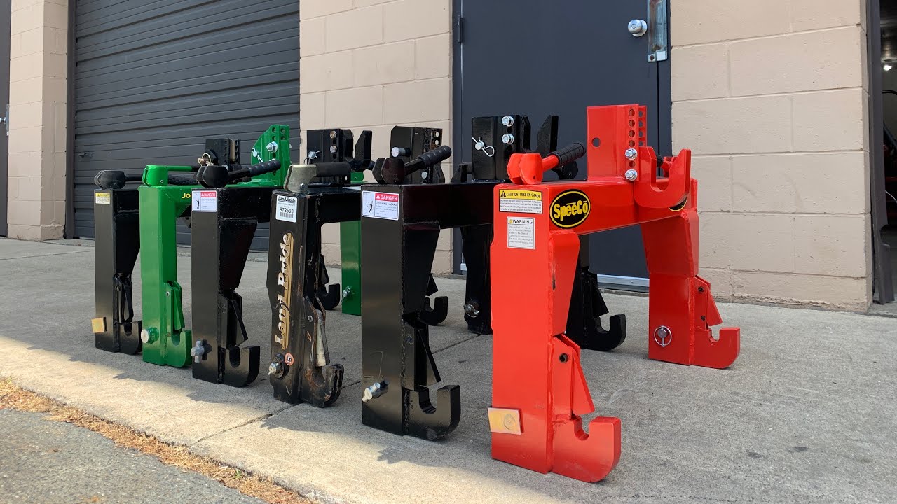 COMPARING 3 POINT QUICK HITCHES! 2020 VERSION 😎👨‍🌾🚜👩‍🌾