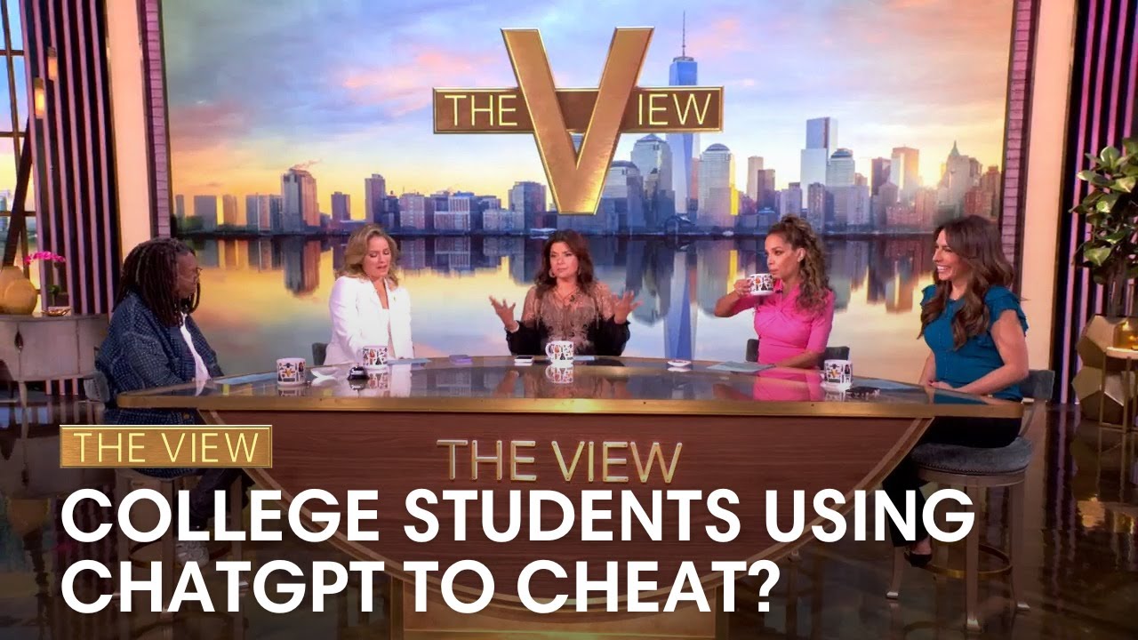 College Students Using ChatGPT To Cheat? | The View