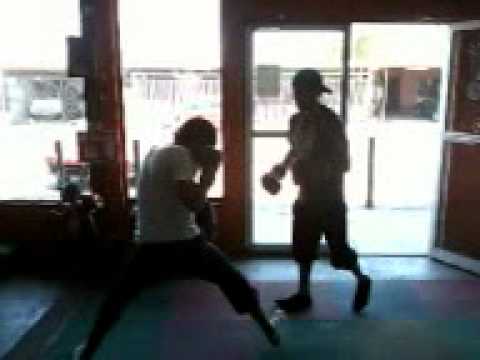 peleas en el gim entrenamiento de box