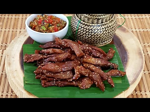 Quarantine Food Ep.7 | Recipe: Sin Lod Moo | Pork Jerky