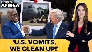 First US Deportees Land in DR Congo Under Trump's Deportation Deal | Firstpost Africa | N18G