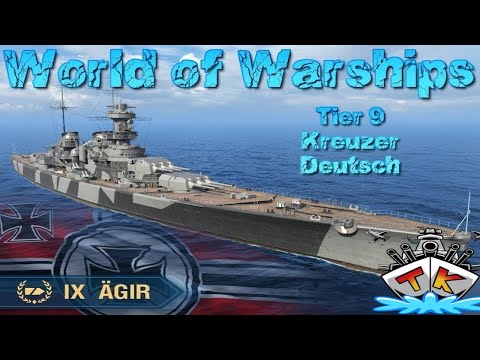 Lohnt sich die ÄGIR? "Review" T9/GER/Kreuzer in World of Warships Deutsch/German