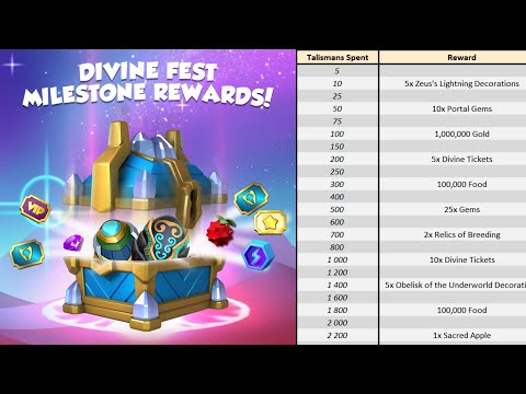 New DIVINE FEST 2 Milestones Revealed, Bead Hatching + Daily Dragon Things