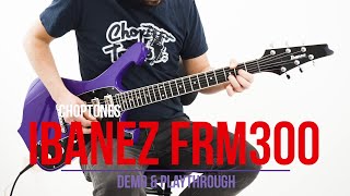 Video thumbnail for Ibanez FRM300 Paul Gilbert Signature | Demo & Playthrough by ChoptonesOfficial