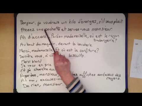 Fransızca Dersler - Diyaloglar ve Telaffuzları