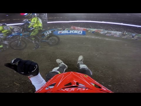 GoPro: Shane McElrath Main Event 2015 Monster Energy Supercross Lites from Santa Clara