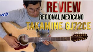 Video thumbnail for Takamine GJ72CE-12  regional mexicano by Antonio Villegas