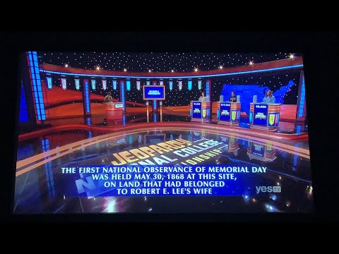 Final Jeopardy; National College Championship 2022 - QF Day 6, Game 1 (2/16/22)