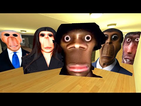 Rosalia Bizcochito, Obunga Realistic, Goofy Ahh  And Bidunga Nextbot Gmod