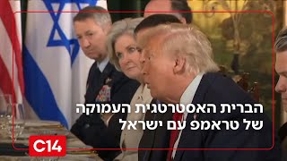 שנה לכהונת טראמפ: הברית האסטרטגית העמוקה עם ישראל | החדשות (חדשות ערוץ 14) - התמונה מוצגת ישירות מתוך אתר האינטרנט יוטיוב. זכויות היוצרים בתמונה שייכות ליוצרה. קישור קרדיט למקור התוכן נמצא בתוך דף הסרטון