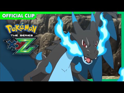 A Mega Charizard Battle! | Pokémon the Series: XYZ | Official Clip