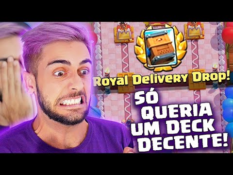 PRECISO DE UM DECK URGENTE!!! CLASH ROYALE