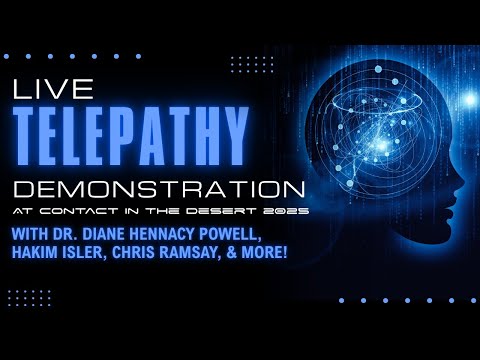 Live Telepathy Demonstration | Contact In The Desert 2025