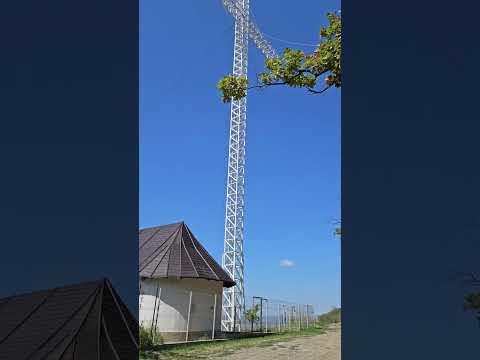 Crucea de pe dealul satului Tanacu(Vaslui) cine nu a fost păcat de el🫢😁
