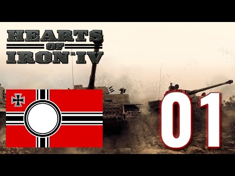 Hearts of Iron IV [01] – German Empire - Let's Play [Gameplay German / Deutsch]