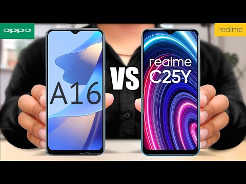 Oppo A16 vs Realme C25Y