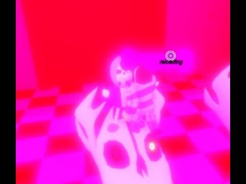 Sans Multiverse Hyper Dust and Almost No-Death Run (Hard Mode)