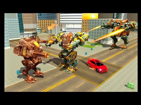 Stealth Robot Transforming Games //Robot Car Games