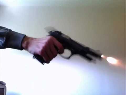 Kimar Mod. 92 AUTO, 9mm PAK blank gun, Beretta M9 replica