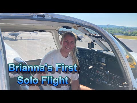 Brianna's First Solo Flight