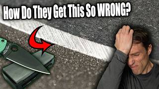 The Biggest Knife Sharpening MYTH