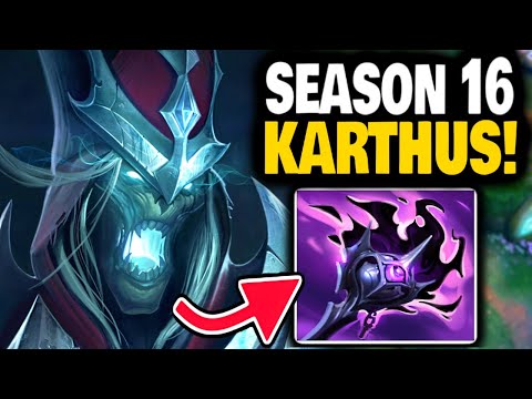 HOW to KARTHUS Jungle in SEASON 16!!!