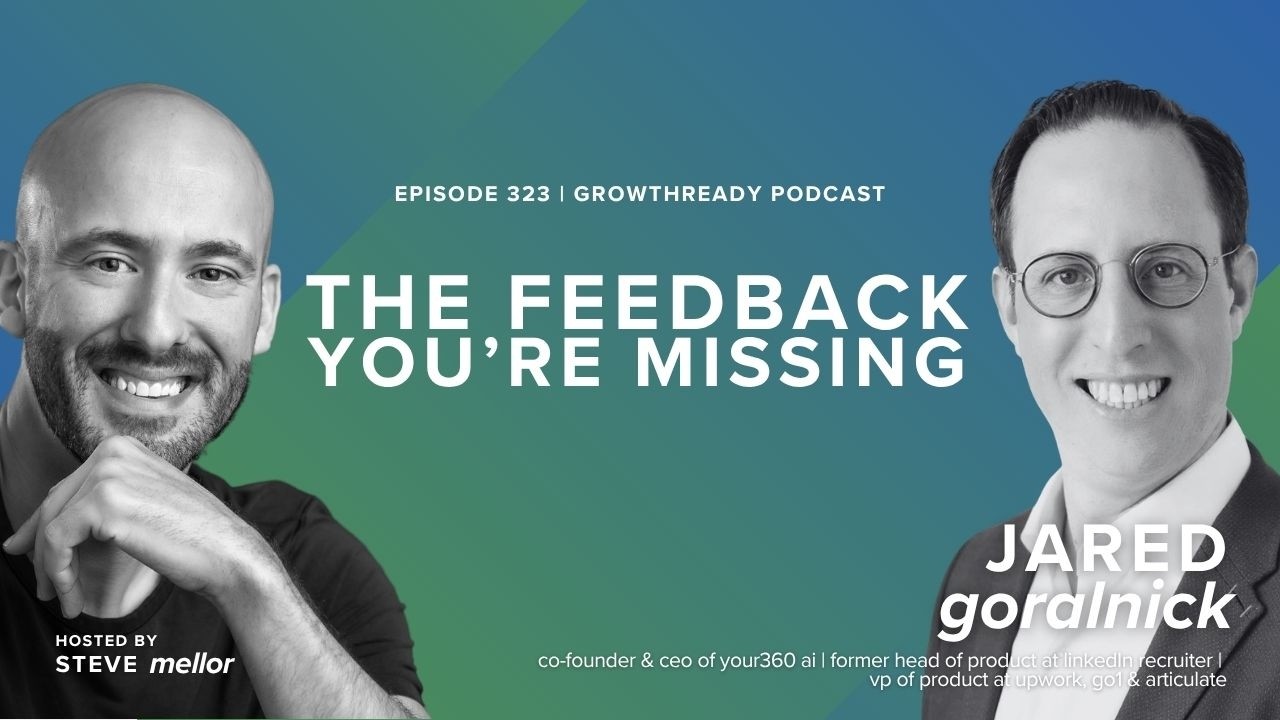 Episode 323: Control Your Energy. Find Your Clarity. Get the Feedback You’re Missing w/ Jared Goralnick Episode 323: Control Your Energy. Find Your Clarity. Get the Feedback You’re Missing w/ Jared Goralnick