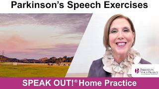 Parkinson’s Speech Exercises: RANCHES