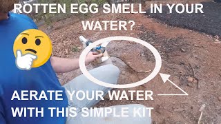 Cheap Solution to Eliminate Rotten Egg Smell in Well Water