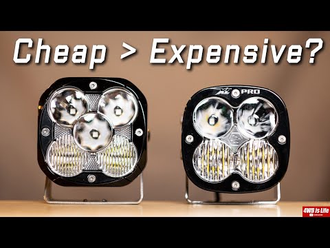 Auxbeam XP-Ultra 4.5 vs Baja Designs XL Pro - Offroad LED Lights Comparison