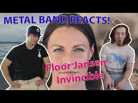 Floor Jansen - Invincible REACTION / ANALYSIS | Metal Band Reacts!