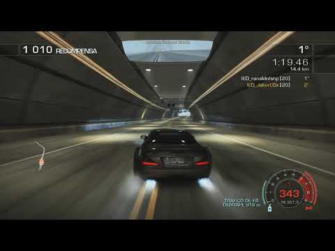 Nfs hot pursuit , online race #124 , ocean blue 03:49:71 WR ps3
