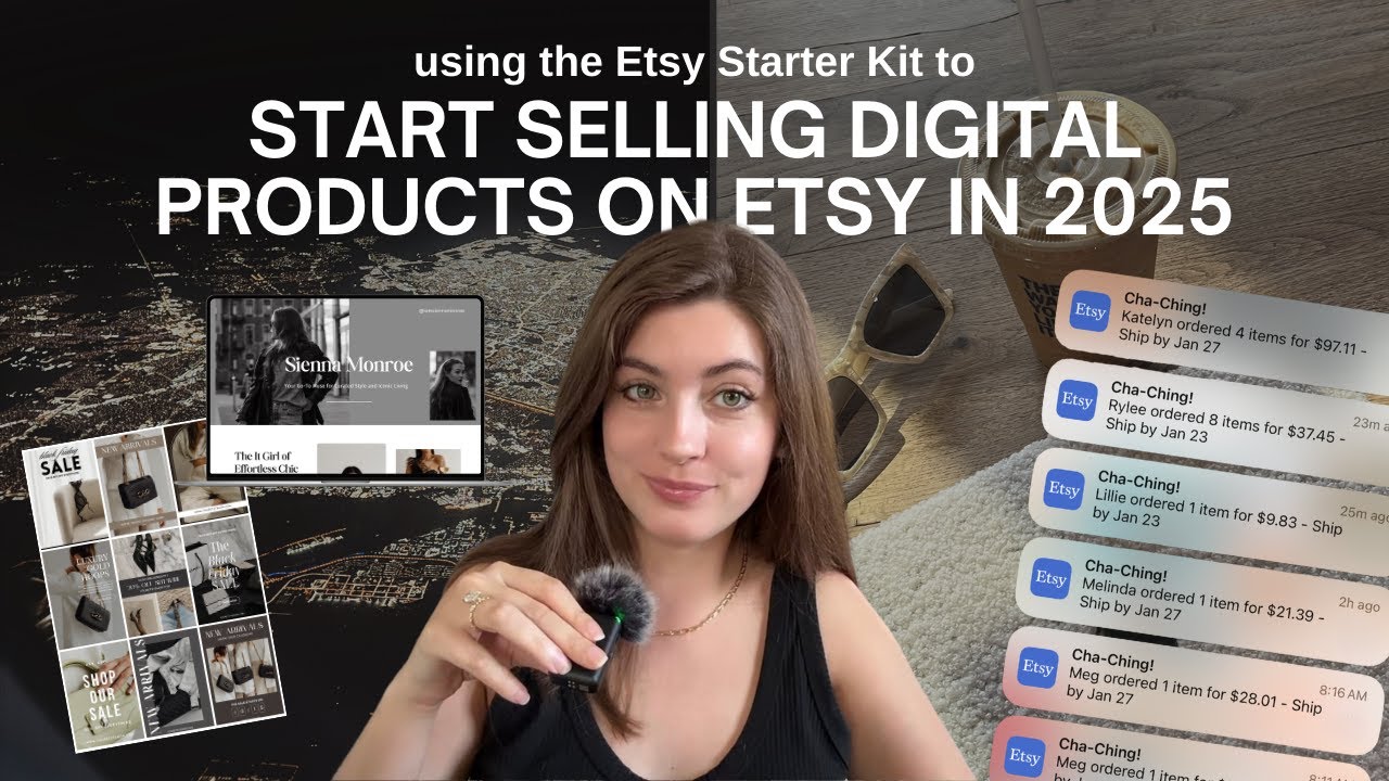 How I Would Start a Digital Product Etsy Shop in 2025 (Using the Etsy Starter Kit)