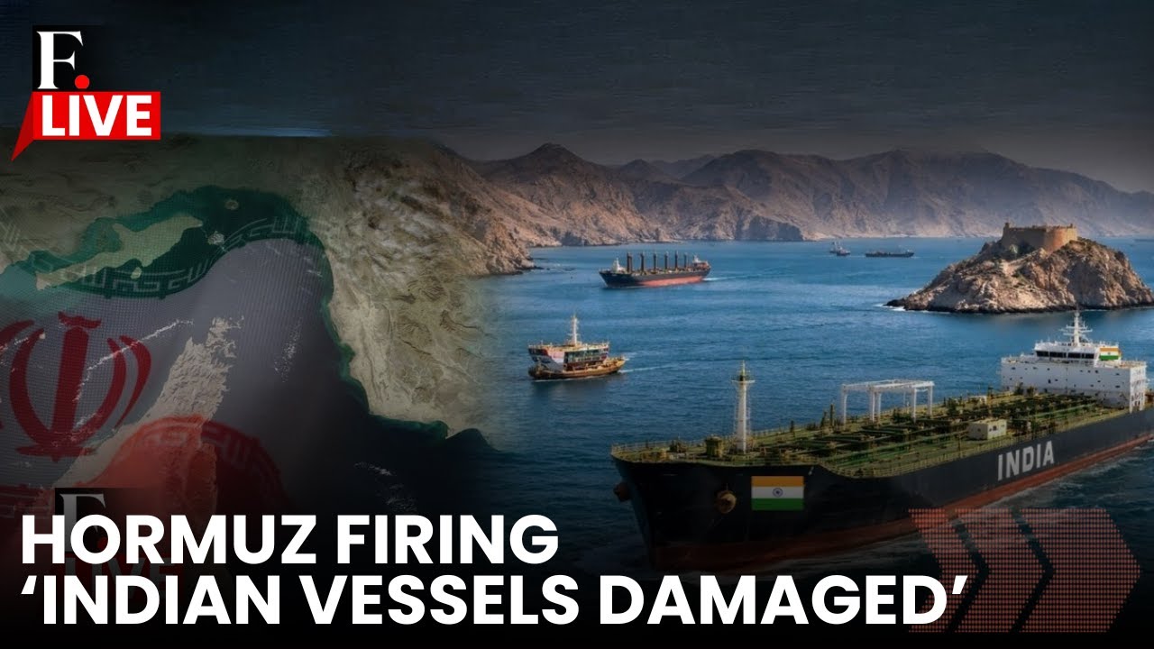 LIVE: Indian-Flagged Vessels Forced Back After Iran Fires Shots in Hormuz