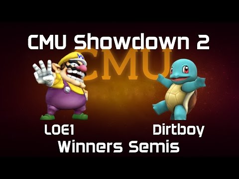 CMU Showdown 2 Bracket Winners Semis - LOE1 (Wario) vs. Dirtboy (Squirtle)