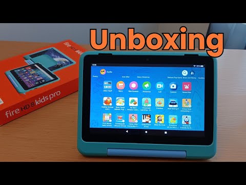 Unboxing Amazon Fire HD 8 Kids Pro Tablet