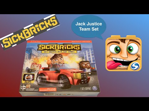 Sick Bricks Jack Justice Team Set