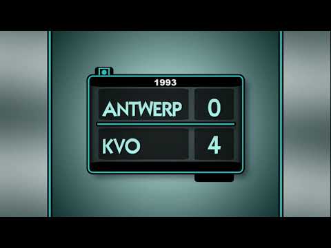 Retro: Antwerp - KVO