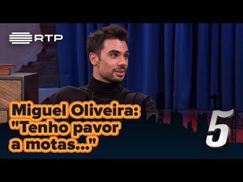 Miguel Oliveira: "Tenho pavor a motas..." | 5 Para a Meia-Noite | RTP