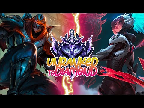 ZED MID VS AKALI - BRONZO TO DIAMANTE #1 - LEAGUE OF LEGENDS ITA