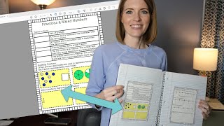 How to Make INTERACTIVE NOTEBOOK using PDF pages - interactive notebooks for the classroom!